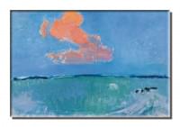 Koelkastmagneet: The Red Cloud, Piet Mondriaan