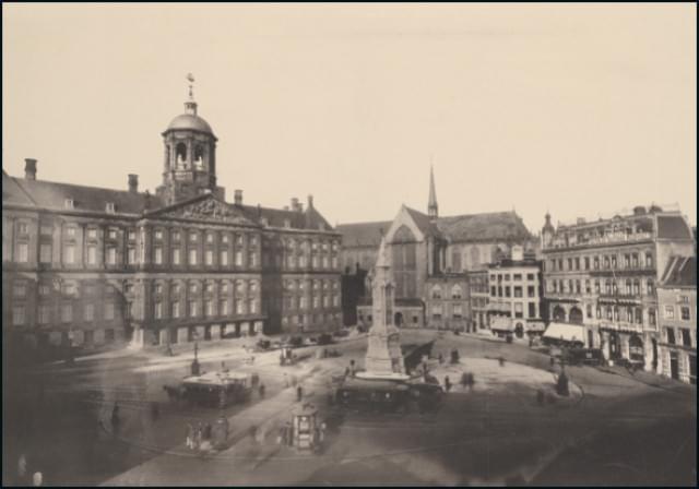 Panorama van het Damrak, Stadsarchief Amsterdam