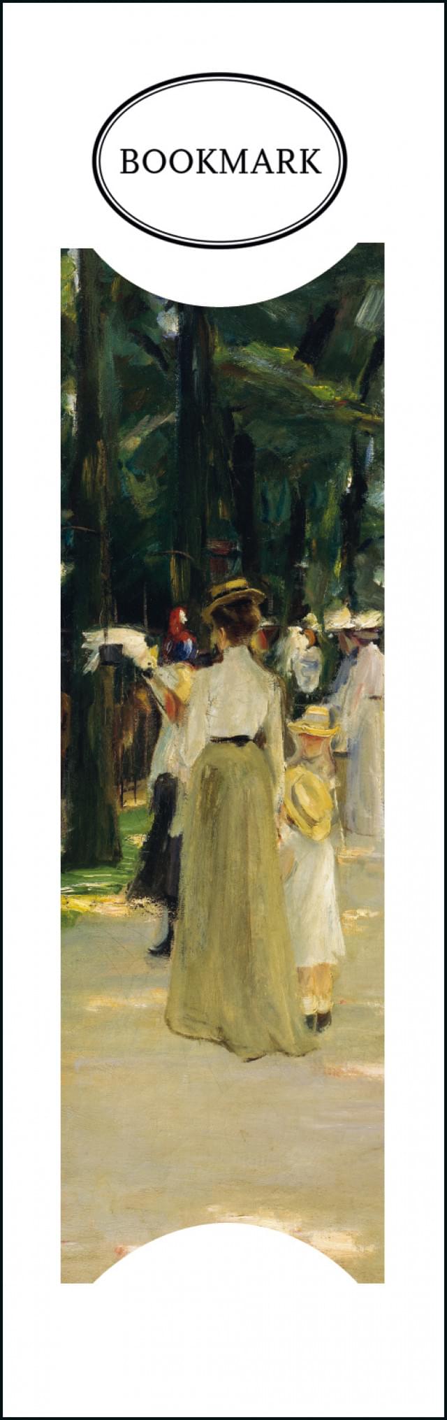 Papageienalle, Max Liebermann, Kunsthalle Bremen