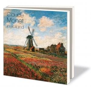 Kaartenmapje met env, vierkant: in Holland, Claude Monet