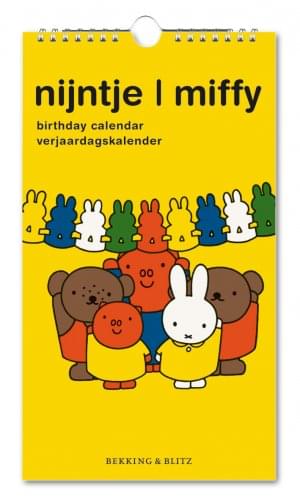 Verjaardagskalender: Nijntje-Miffy, Dick Bruna