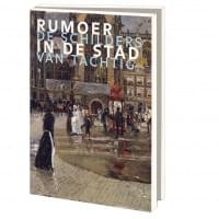 Kaartenmapje met env, groot: Rumoer, De schilders in de stad van tachtig, Gemeente Museum Den Haag