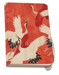 Notitieboek A6, zachte kaft: Woman haori with Red and White Cranes, Collection Rijksmuseum Amsterdam