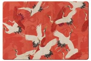 Placemat: Woman haori with Red and White Cranes, Collection Rijksmuseum Amsterdam