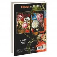 Kaartenmapje met env, groot: Flower still lifes, Kunst Halle Bremen