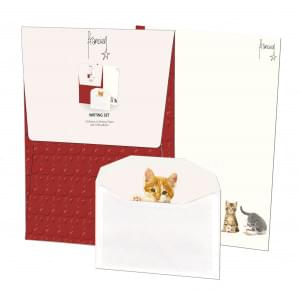 Briefpapier met enveloppen: Franciens Katten, Francien van Westering