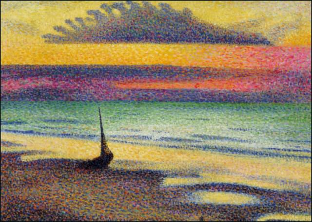 Het strand bij Heist, Georges Lemmen