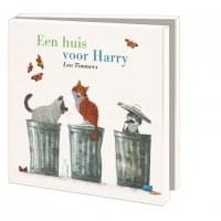 Kaartenmapje met env, vierkant: Een huis voor Harry, Leo Timmers