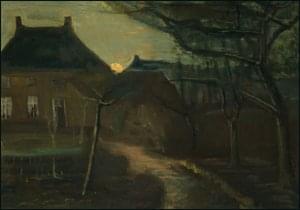 De pastorie te Nuenen bij avond, Vincent van Gogh, Het Noordbrabants Museum