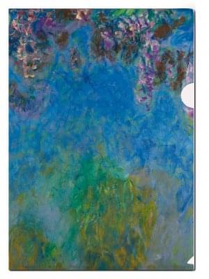 L-mapje A4 formaat: Blauweregen, Claude Monet, Kunstmuseum Den Haag