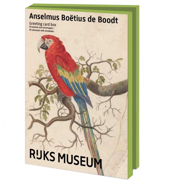 Kaartenmapje met env, groot: Anselmus Boëtius de Boodt, Rijksmuseum Amsterdam