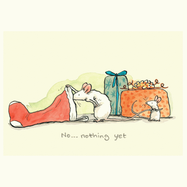 No Nothing Yet Card by Anita Jeram