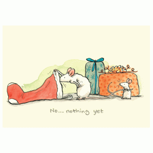 No Nothing Yet Card by Anita Jeram