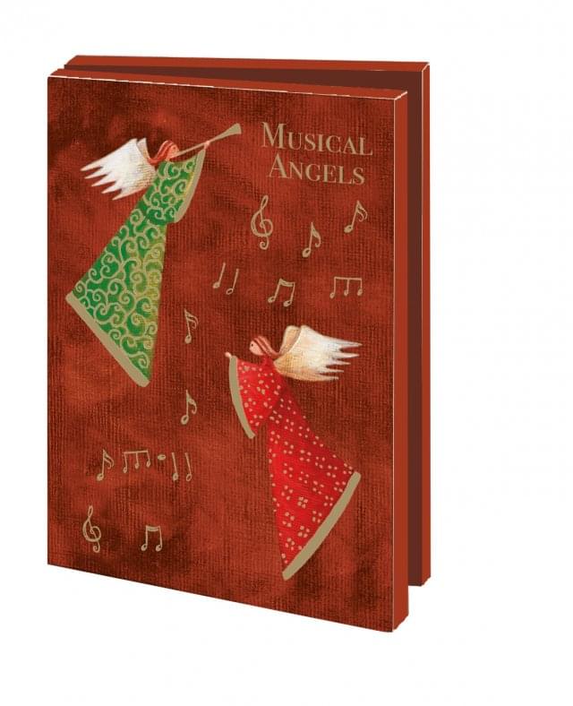 Kaartenmapje met env, klein: Musical Angels, Ileana Oakley