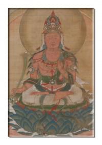 Koelkastmagneet: Buddha, Bodhisattva Manjushri, Hermitage
