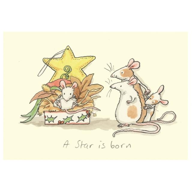A Star is Born Card by Anita Jeram