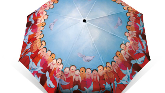 Vouwparaplu: In vogelvlucht, Judith Stam