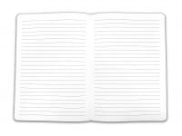 Notitieboek A5, zachte kaft: Marmorpapier, SMB