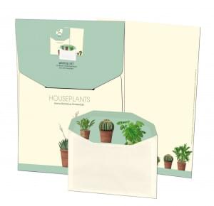 Briefpapier met enveloppen: Houseplants, Kelly van Koppenhagen, Hortus Botanicus Amsterdam
