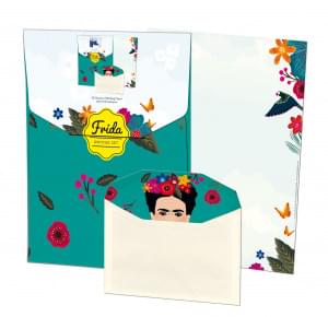 Briefpapier met enveloppen: Frida 
