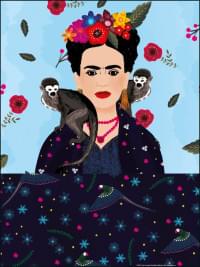 Poster: Self-Portrait, Frida 
