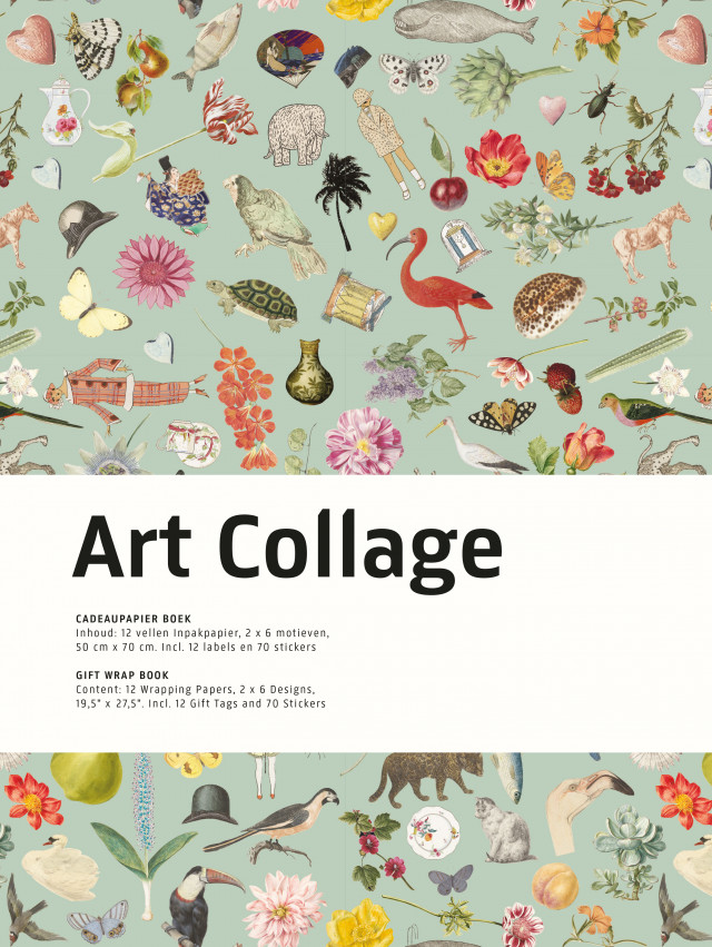 Cadeaupapier: Art Collage, Joelle Wehkamp, Rijksmuseum Amsterdam