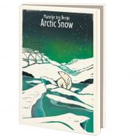 Kaartenmapje met env, groot: Arctic snow, Marieke ten Berge