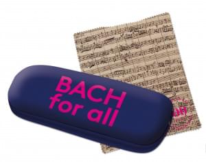 Brillenkoker incl. brillendoekje: Bach for all, Nederlandse Bachvereniging