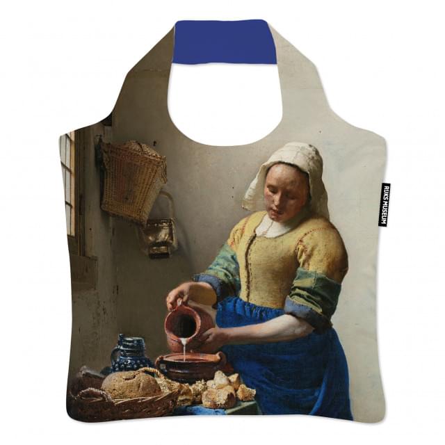 Vouwtas: Het melkmeisje / The Milkmaid, Johannes Vermeer, Rijksmuseum