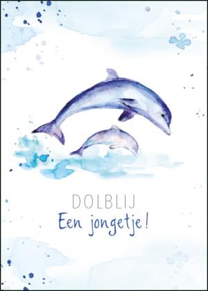 Dolblij, een jongetje! (dolfijn), Michelle Dujardin