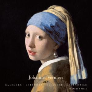 Vermeer mini maandkalender 2023