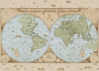 Puzzel (1.000 stukjes): Wandkaart van de wereld door Joan Blaeu, Het Scheepvaartmuseum