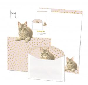 Briefpapier met enveloppen: Franciens Kittens, Francien van Westering