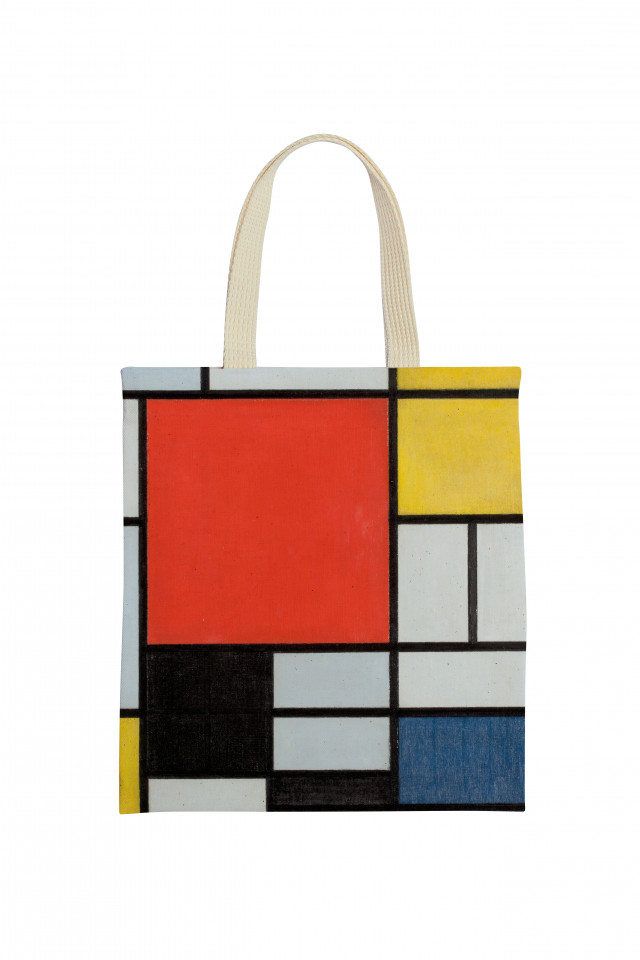 Tote bag: Composition with Large Red Plane, Piet Mondriaan