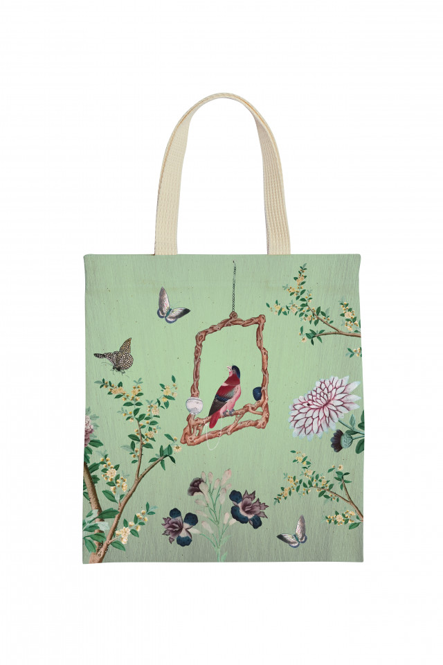 Tote bag: Chinees papier behang, Kasteel Heeswijk