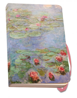 Notitieboek A6, zachte kaft: Water Lilies, Claude Monet