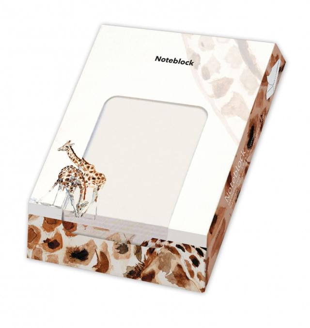 Memo blocnote: Giraffen, Michelle Dujardin