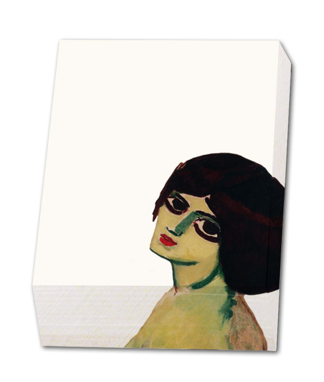 Memo blocnote: Deux yeux, Kees van Dongen, Singer Laren