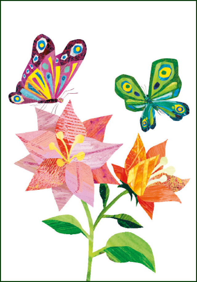 Flowers, The very hungry caterpillar, Eric Carle