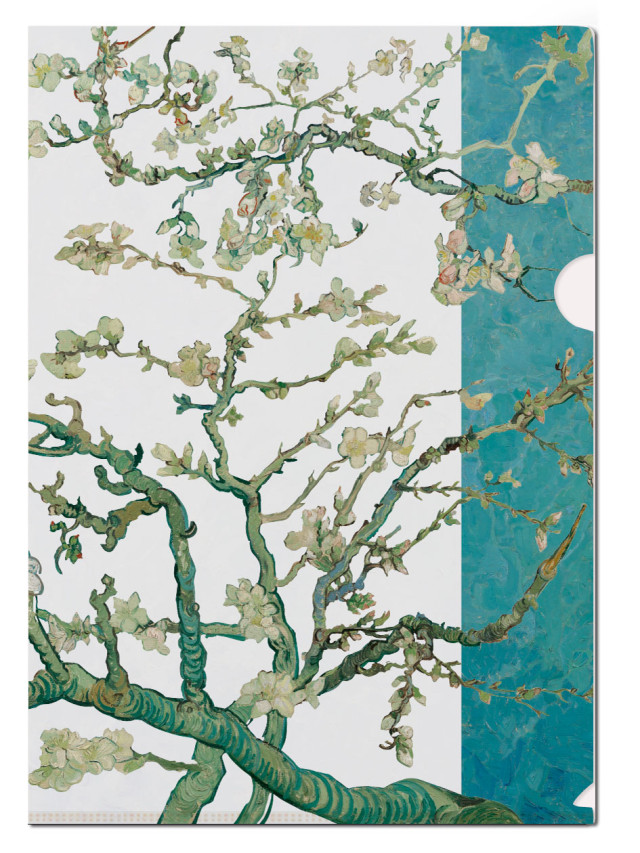 L-mapje A4 formaat: Almond Blossom, Vincent van Gogh, Van Gogh Museum