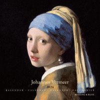 Vermeer mini maandkalender 2024