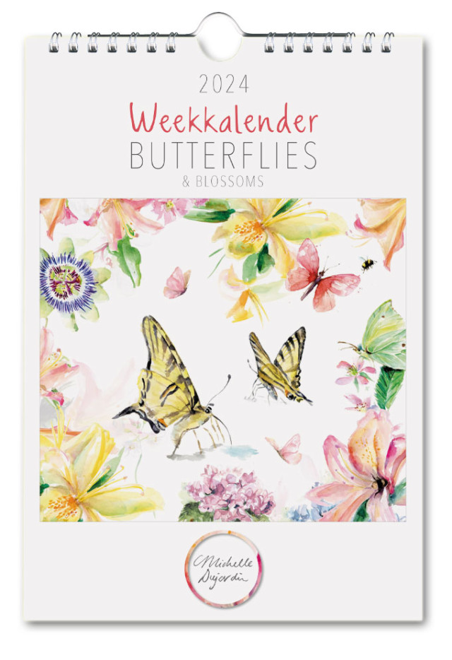Michelle Dujardin, Butterflies, weekkalender 2024
