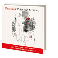 Kaartenmapje met env, vierkant: Kerstfeest, Peter van Straaten