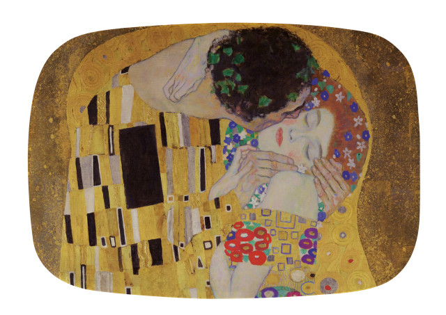 Dienblad: The Kiss, Gustav Klimt