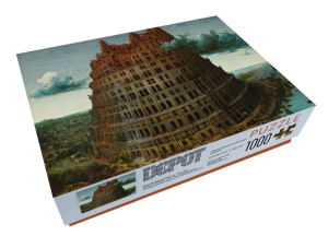 Puzzel (1.000 stukjes): De toren van Babel, Pieter Bruegel de Oude, Museum Boijmans Van Beuningen