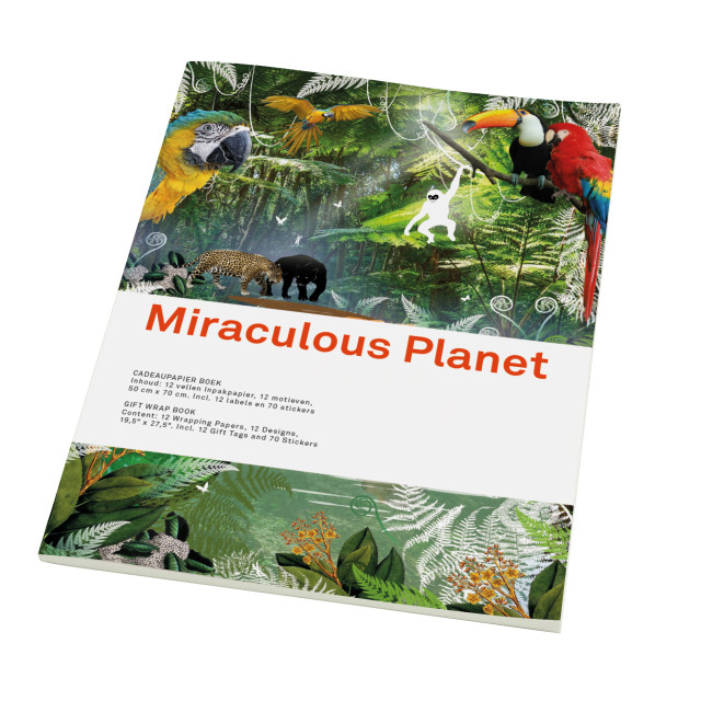 Cadeaupapier: Miraculous Planet, Tord Boontje, Naturalis