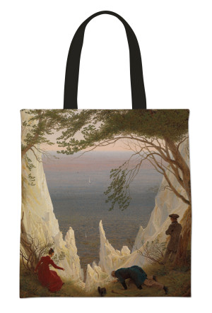 Tote bag: Kreidefelsen auf Rügen, Caspar David Friedrich, Kunst Museum Winterthur