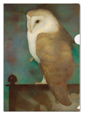 L-mapje A4 formaat: Grote uil, Jan Mankes, Museum More
