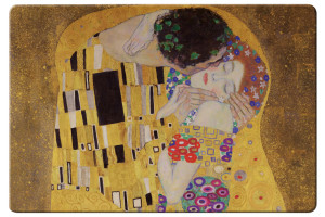 Placemat: The Kiss, Gustav Klimt