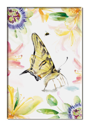 Koelkastmagneet: Passion for Butterflies, Michelle Dujardin